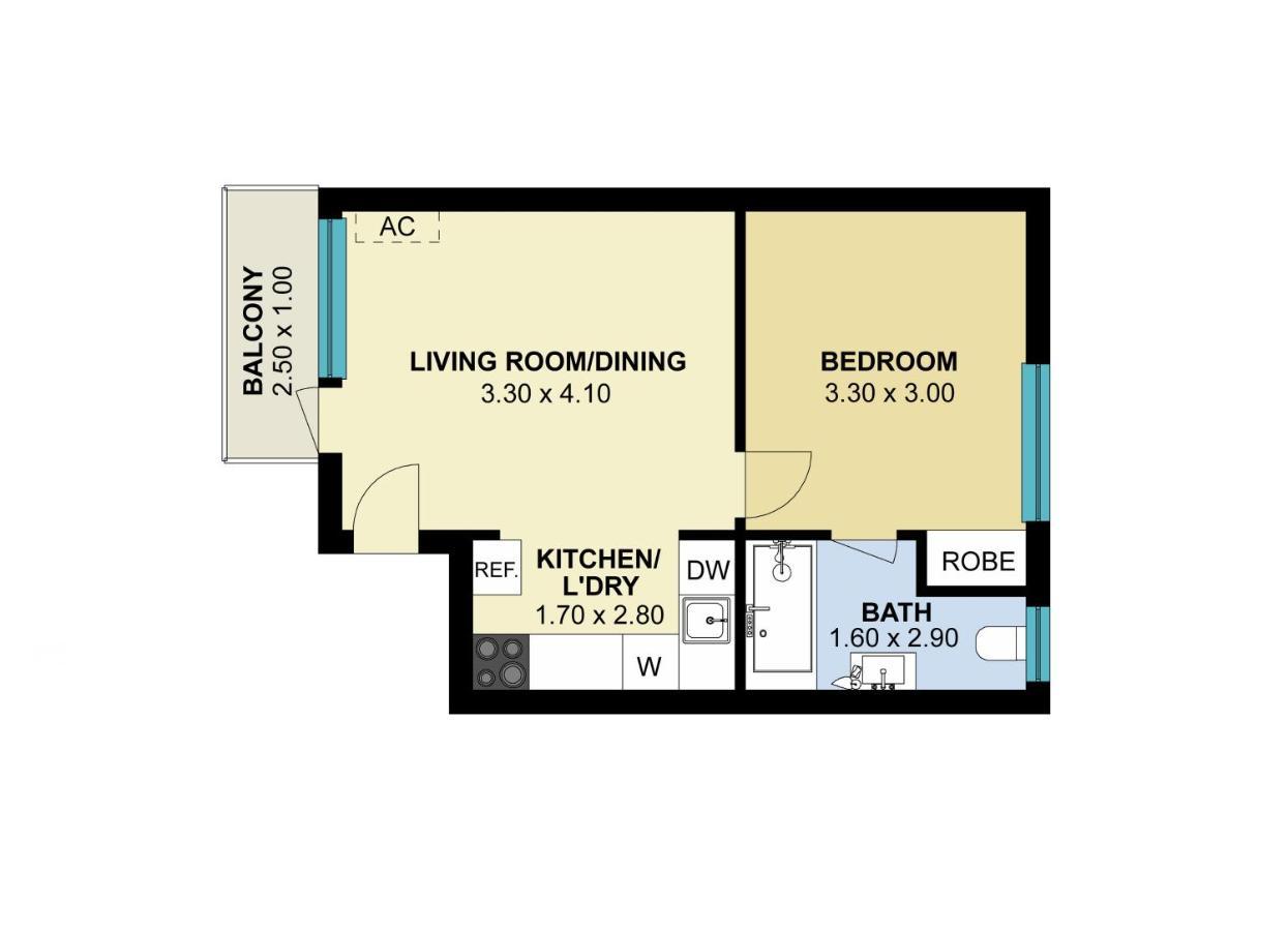 Soya On Davis Apartment Hotel Melbourne City Exterior foto
